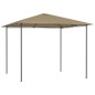 vidaXL Cenador gris taupé 3x3x2,6 m 160 g/m² vidaXL Cenador gris taupé 3x3x2,6 m 160 g/m²