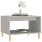 vidaXL Mesa de centro madera contrachapada gris hormigón 60x50x40 cm vidaXL Mesa de centro madera contrachapada gris hormigón 60x50x40 cm