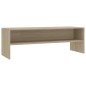 vidaXL Mueble de TV madera contrachapada roble Sonoma 120x40x40cm