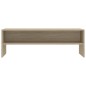 vidaXL Mueble de TV madera contrachapada roble Sonoma 120x40x40cm