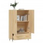 vidaXL Aparador alto madera de ingeniería roble Sonoma 69,5x31x115 cm vidaXL Aparador alto madera de ingeniería roble Sonoma 69,5x31x115 cm