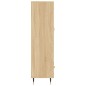 vidaXL Aparador alto madera de ingeniería roble Sonoma 69,5x31x115 cm vidaXL Aparador alto madera de ingeniería roble Sonoma 69,5x31x115 cm