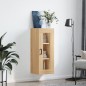 vidaXL Armario de pared roble Sonoma 34,5x34x90 cm vidaXL Armario de pared roble Sonoma 34,5x34x90 cm