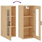 vidaXL Armario de pared roble Sonoma 34,5x34x90 cm vidaXL Armario de pared roble Sonoma 34,5x34x90 cm