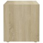 vidaXL Muebles de TV 2uds madera contrachapada roble Sonoma 37x35x37cm vidaXL Muebles de TV 2uds madera contrachapada roble Sonoma 37x35x37cm