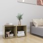 vidaXL Muebles de TV 2uds madera contrachapada roble Sonoma 37x35x37cm vidaXL Muebles de TV 2uds madera contrachapada roble Sonoma 37x35x37cm