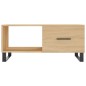 vidaXL Mesa de centro madera contrachapada roble Sonoma 90x50x40 cm vidaXL Mesa de centro madera contrachapada roble Sonoma 90x50x40 cm