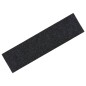 vidaXL Alfombrilla autoadhesiva escalera 15 uds negro 76x20 cm