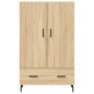 vidaXL Aparador alto madera de ingeniería roble Sonoma 69,5x31x115 cm vidaXL Aparador alto madera de ingeniería roble Sonoma 69,5x31x115 cm