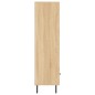 vidaXL Aparador alto madera de ingeniería roble Sonoma 69,5x31x115 cm vidaXL Aparador alto madera de ingeniería roble Sonoma 69,5x31x115 cm