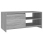 vidaXL Mesa de centro madera contrachapada gris Sonoma 102x50x45 cm