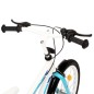 vidaXL Bicicleta para niños 18 pulgadas azul y blanco vidaXL Bicicleta para niños 18 pulgadas azul y blanco
