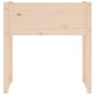 vidaXL Jardinera de madera maciza de pino 78x40x81 cm