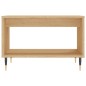 vidaXL Mesa de centro madera de ingeniería roble Sonoma 60x50x40 cm vidaXL Mesa de centro madera de ingeniería roble Sonoma 60x50x40 cm