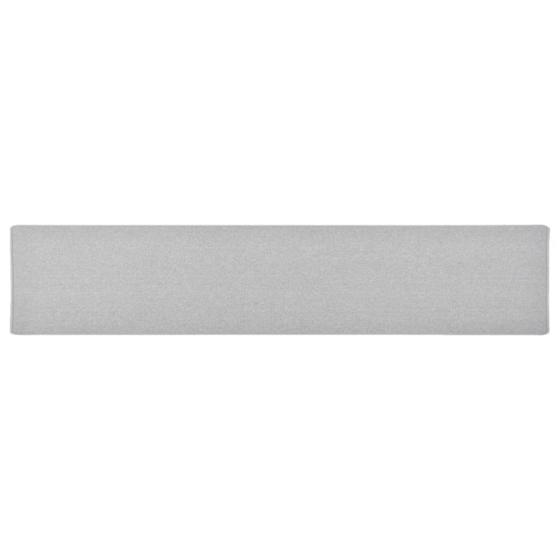 vidaXL Alfombra de pasillo gris claro 50x250 cm vidaXL Alfombra de pasillo gris claro 50x250 cm