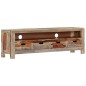 vidaXL Mueble de TV madera maciza de sheesham 130x30x40 cm