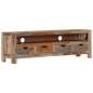 vidaXL Mueble de TV madera maciza de sheesham 130x30x40 cm