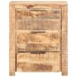 vidaXL Aparador de madera de mango rugosa 59x33x75 cm vidaXL Aparador de madera de mango rugosa 59x33x75 cm