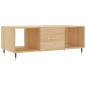 vidaXL Mesa de centro madera contrachapada roble Sonoma 102x50x40 cm vidaXL Mesa de centro madera contrachapada roble Sonoma 102x50x40 cm
