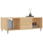 vidaXL Mesa de centro madera contrachapada roble Sonoma 102x50x40 cm vidaXL Mesa de centro madera contrachapada roble Sonoma 102x50x40 cm