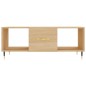 vidaXL Mesa de centro madera contrachapada roble Sonoma 102x50x40 cm vidaXL Mesa de centro madera contrachapada roble Sonoma 102x50x40 cm