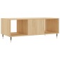 vidaXL Mesa de centro madera contrachapada roble Sonoma 102x50x40 cm vidaXL Mesa de centro madera contrachapada roble Sonoma 102x50x40 cm