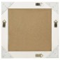 vidaXL Espejo de pared estilo barroco blanco 50x50 cm vidaXL Espejo de pared estilo barroco blanco 50x50 cm