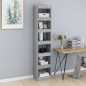vidaXL Estantería/divisor de espacios gris Sonoma 40x30x198 cm vidaXL Estantería/divisor de espacios gris Sonoma 40x30x198 cm