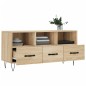 vidaXL Mueble de TV madera de ingeniería roble Sonoma 102x36x50 cm vidaXL Mueble de TV madera de ingeniería roble Sonoma 102x36x50 cm
