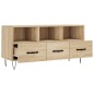 vidaXL Mueble de TV madera de ingeniería roble Sonoma 102x36x50 cm vidaXL Mueble de TV madera de ingeniería roble Sonoma 102x36x50 cm