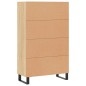 vidaXL Aparador alto madera de ingeniería roble Sonoma 69,5x31x115 cm vidaXL Aparador alto madera de ingeniería roble Sonoma 69,5x31x115 cm