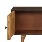 vidaXL Mueble para la TV de madera maciza de mango 140x30x45 cm