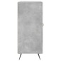 vidaXL Aparador de madera de ingeniería gris hormigón 90x34x80 cm vidaXL Aparador de madera de ingeniería gris hormigón 90x34x80 cm