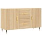 vidaXL Aparador de madera de ingeniería roble Sonoma 100x36x60 cm vidaXL Aparador de madera de ingeniería roble Sonoma 100x36x60 cm