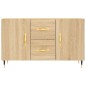 vidaXL Aparador de madera de ingeniería roble Sonoma 100x36x60 cm vidaXL Aparador de madera de ingeniería roble Sonoma 100x36x60 cm