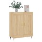 vidaXL Aparador de madera de ingeniería roble Sonoma 69,5x34x90 cm vidaXL Aparador de madera de ingeniería roble Sonoma 69,5x34x90 cm