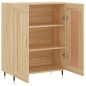 vidaXL Aparador de madera de ingeniería roble Sonoma 69,5x34x90 cm vidaXL Aparador de madera de ingeniería roble Sonoma 69,5x34x90 cm