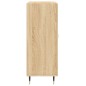 vidaXL Aparador de madera de ingeniería roble Sonoma 69,5x34x90 cm vidaXL Aparador de madera de ingeniería roble Sonoma 69,5x34x90 cm