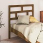 vidaXL Cabecero de cama madera maciza de pino marrón miel 81x4x100 cm vidaXL Cabecero de cama madera maciza de pino marrón miel 81x4x100 cm