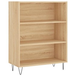 vidaXL Estantería madera de ingeniería roble Sonoma 69,5x32,5x90 cm