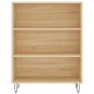 vidaXL Estantería madera de ingeniería roble Sonoma 69,5x32,5x90 cm vidaXL Estantería madera de ingeniería roble Sonoma 69,5x32,5x90 cm