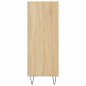 vidaXL Estantería madera de ingeniería roble Sonoma 69,5x32,5x90 cm vidaXL Estantería madera de ingeniería roble Sonoma 69,5x32,5x90 cm