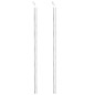 vidaXL Valla metálica con estacas postes acero galvanizado 15x0,8 m