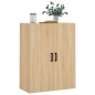 vidaXL Armario de pared roble Sonoma 69,5x34x90 cm vidaXL Armario de pared roble Sonoma 69,5x34x90 cm