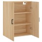 vidaXL Armario de pared roble Sonoma 69,5x34x90 cm vidaXL Armario de pared roble Sonoma 69,5x34x90 cm