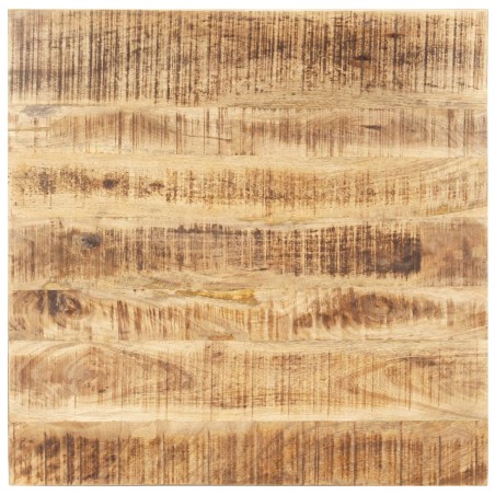vidaXL Superficie de mesa madera maciza de mango 15-16 mm 70x70 cm