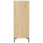 vidaXL Estantería madera de ingeniería roble Sonoma 69,5x32,5x90 cm vidaXL Estantería madera de ingeniería roble Sonoma 69,5x32,5x90 cm