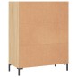 vidaXL Estantería madera de ingeniería roble Sonoma 69,5x32,5x90 cm vidaXL Estantería madera de ingeniería roble Sonoma 69,5x32,5x90 cm
