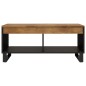 vidaXL Mesa de centro de madera maciza mango 90x50x40 cm vidaXL Mesa de centro de madera maciza mango 90x50x40 cm