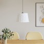 vidaXL Pantalla para lámpara de techo mimbre blanco Ø40x26 cm vidaXL Pantalla para lámpara de techo mimbre blanco Ø40x26 cm